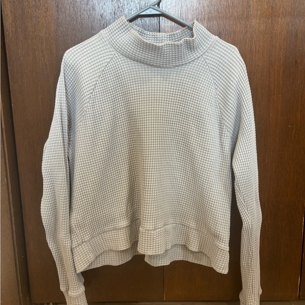The North Face Light Gray Cowl Neck Sweater